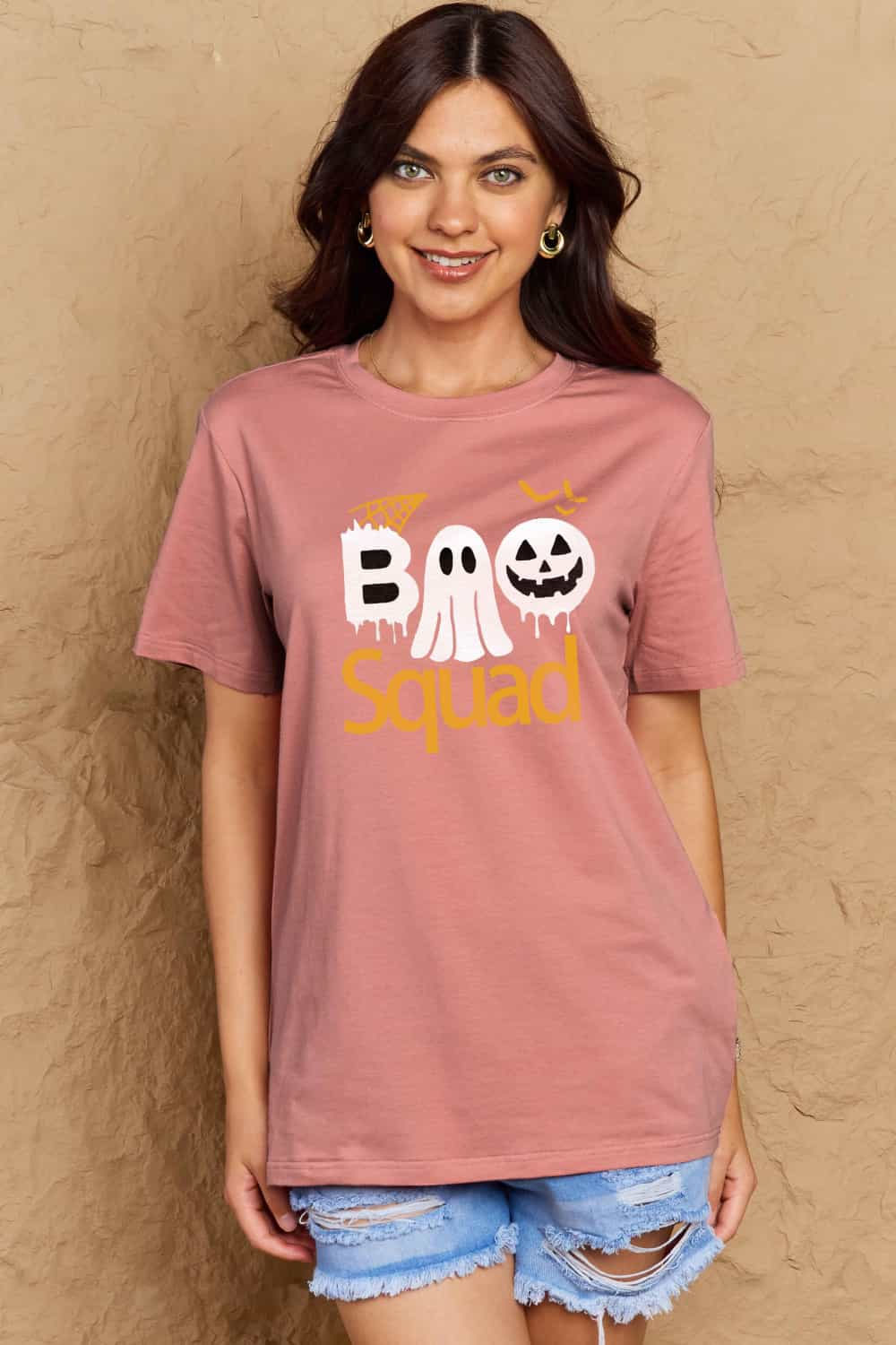 Boo Squad graphic tee for cozy casual vibes