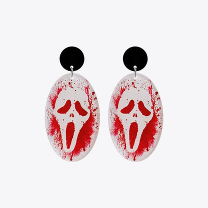 Spooky Chic Acrylic Earrings