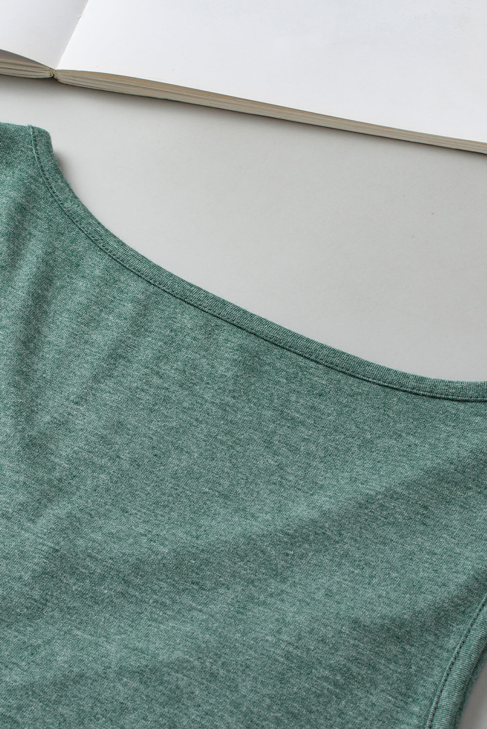 Chic mist green v neck ruched tank top for every occasion