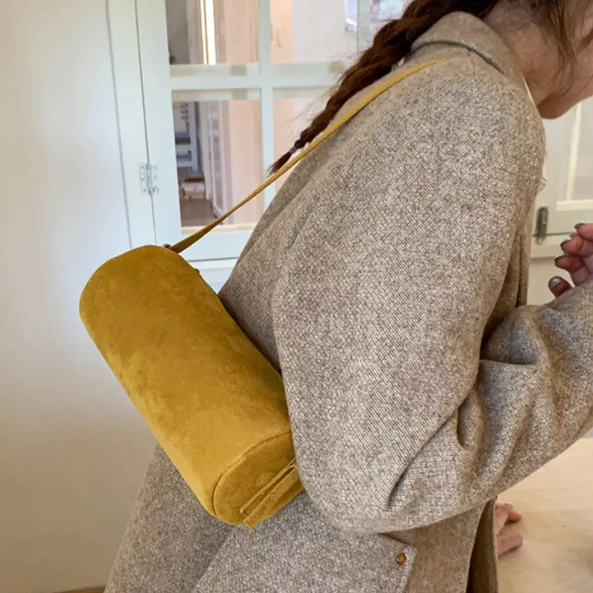 Retro Cylinder Shoulder Bag Simply Love