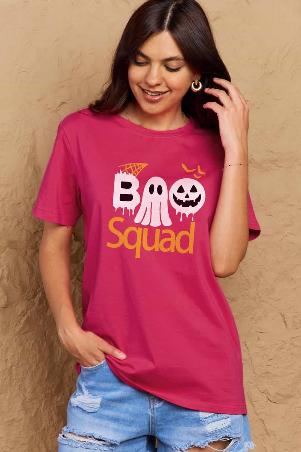 Boo Squad graphic tee for cozy casual vibes