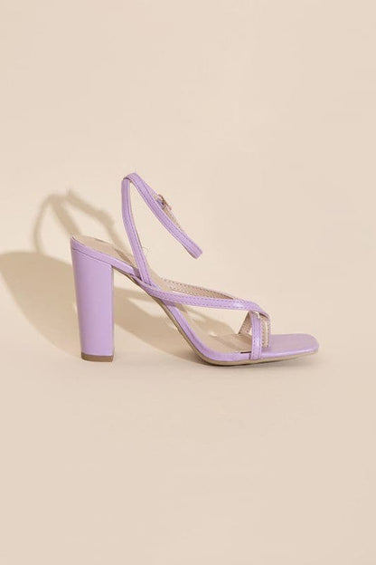 NILE-5 Thong Strappy Heels.