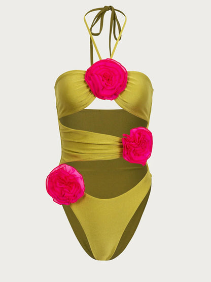 Bloom & Bold Cutout One-Piece Swimsuit