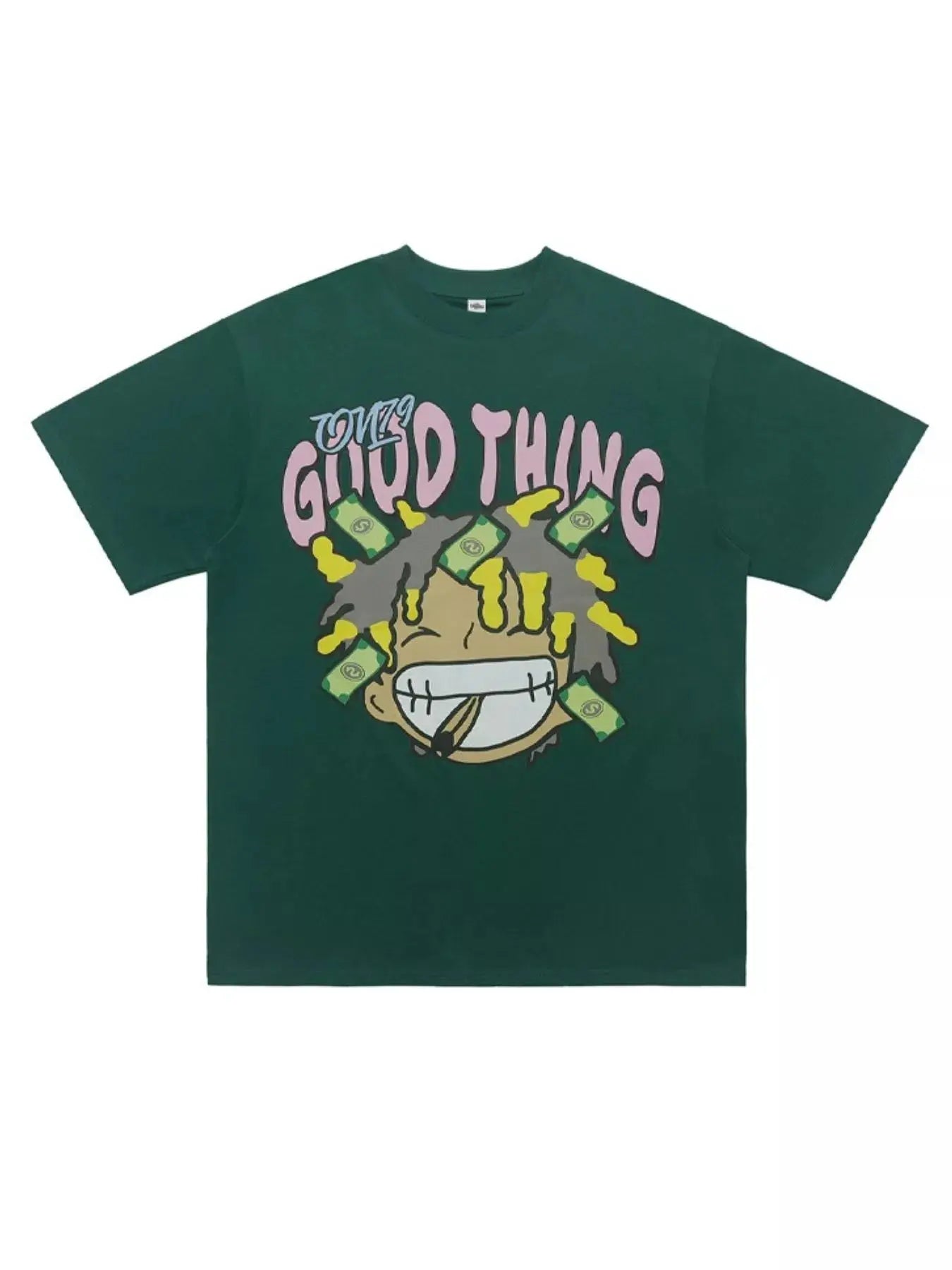 Men's Graphic Round Neck Casual T-Shirt Simply Love