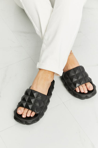 Legend Let's Chill 3D Stud Slide Sandal.