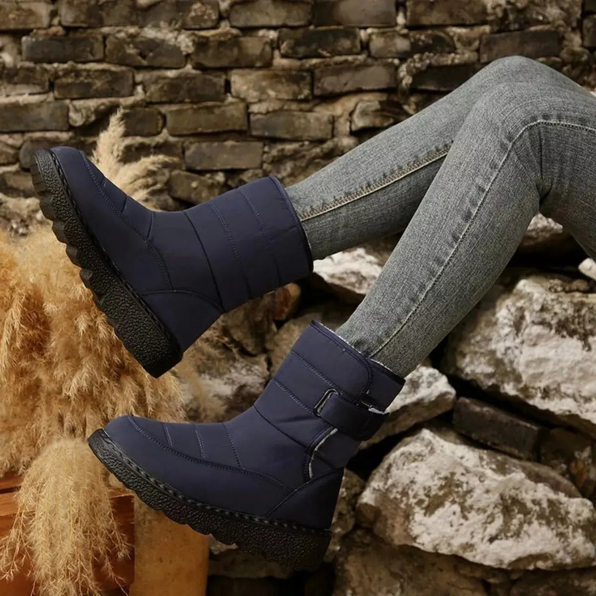 Warm Padded Waterproof Snow Boots Simply Love