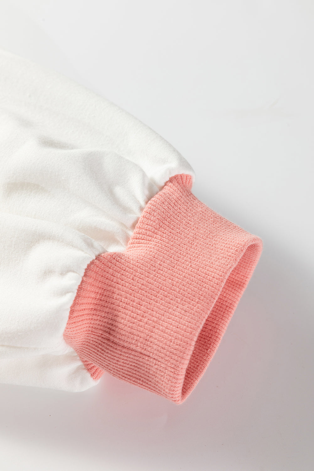 Red Stripe Patchwork Color Block Plus Size Sweatshirt Dear-Lover Dropshipping