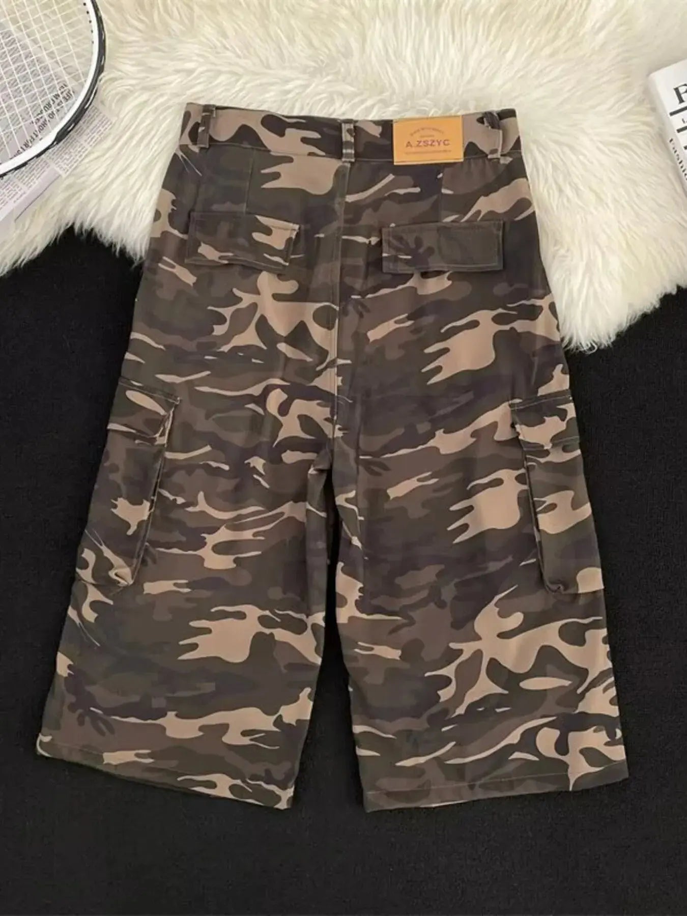 Men's Camouflage Cargo Shorts with Multiple Pockets Simply Love