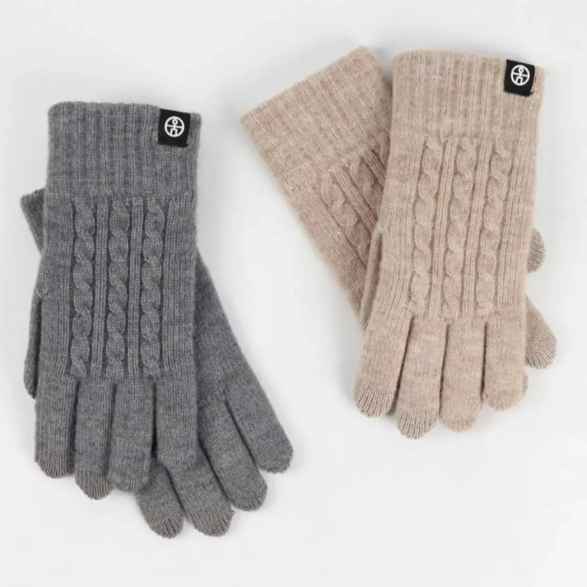 Cable Knit Touchscreen Gloves Simply Love