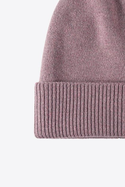 Cuff Knitted Beanie.