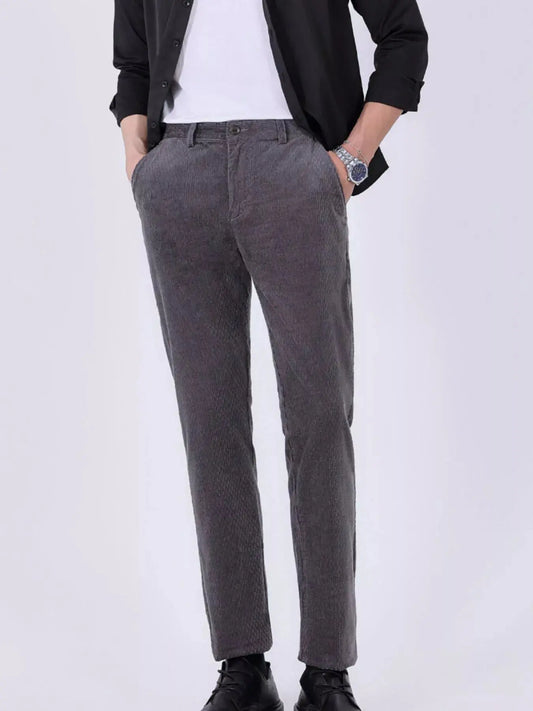 Men's Casual Straight-Leg Pants Simply Love