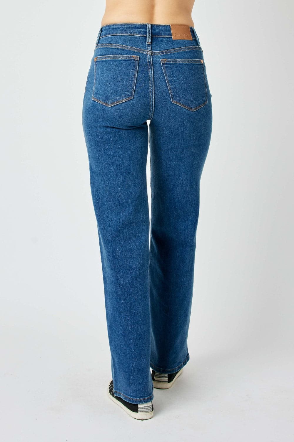 Judy Blue Full Size High Rise Straight Jeans.