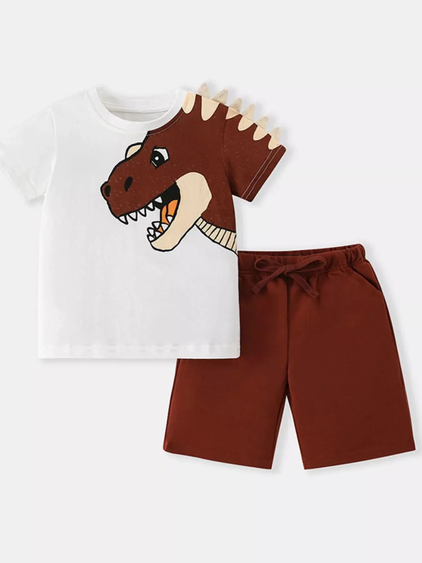 Children's Dinosaur Graphic Tee & Shorts Set Simply Love