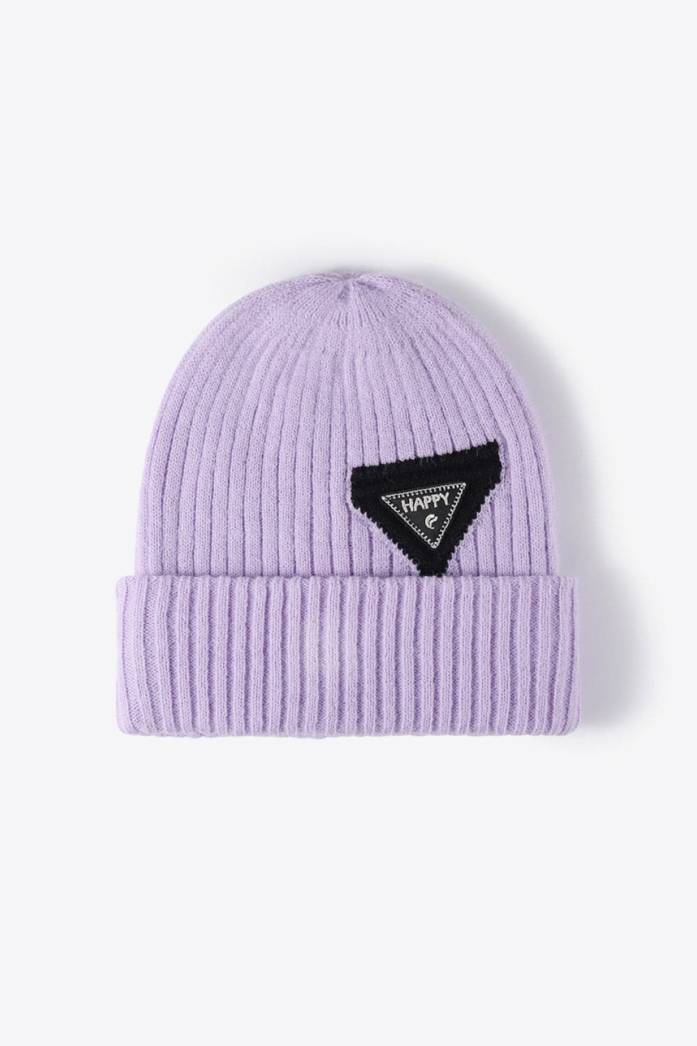 HAPPY Contrast Beanie.