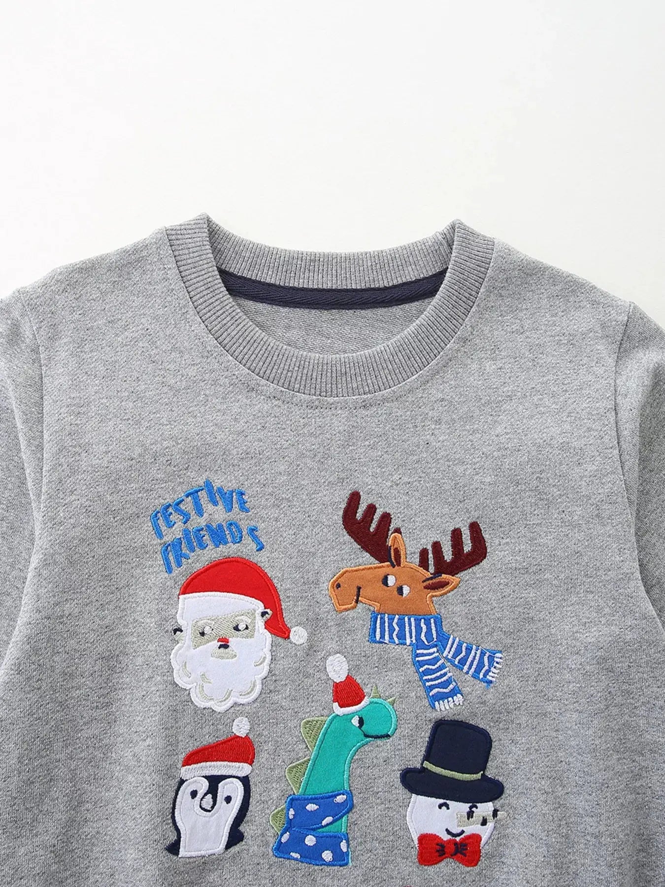 Children's Christmas Crew Neck Sweatshirt Simply Love