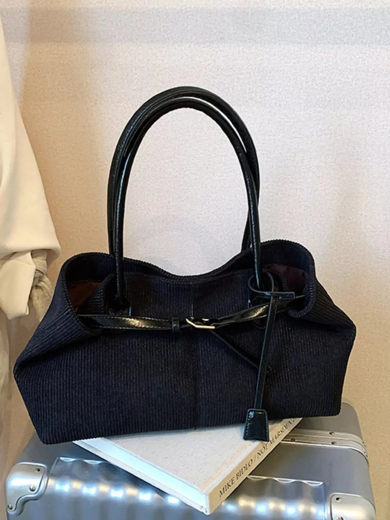 Buckle Decor Shoulder Bag Simply Love