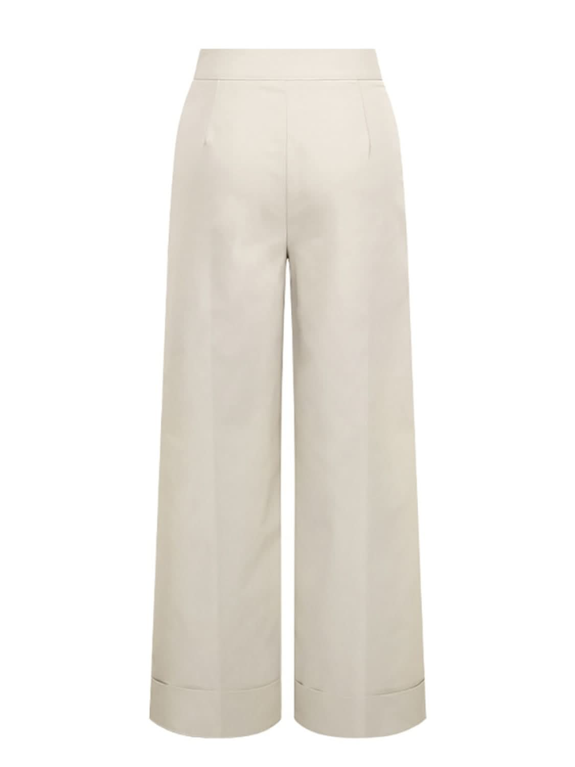 Chic High-Waisted Wide-Leg Trousers