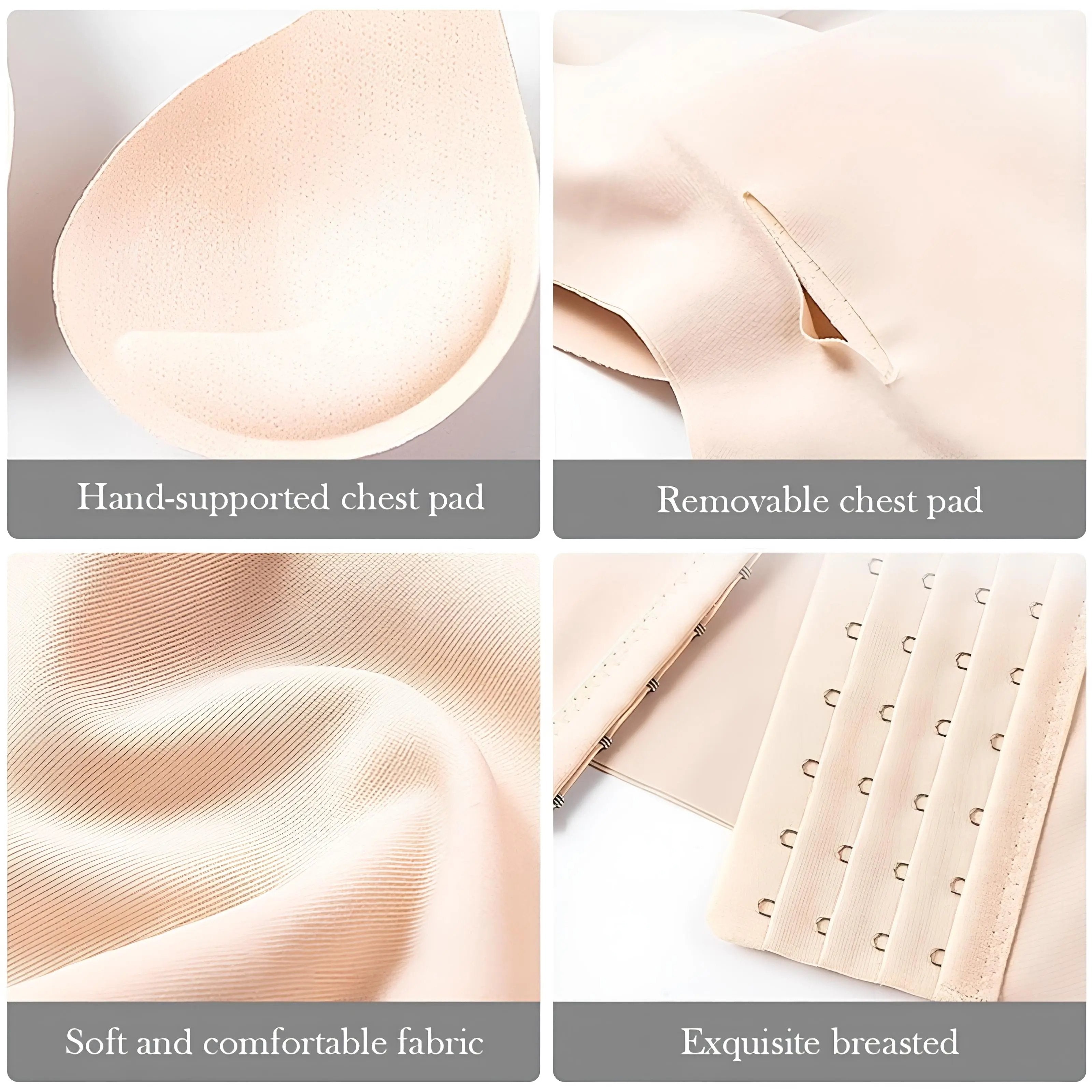 Basic Bae Scoop Neck Shapewear Tank with Removable Paddings - Love Salve