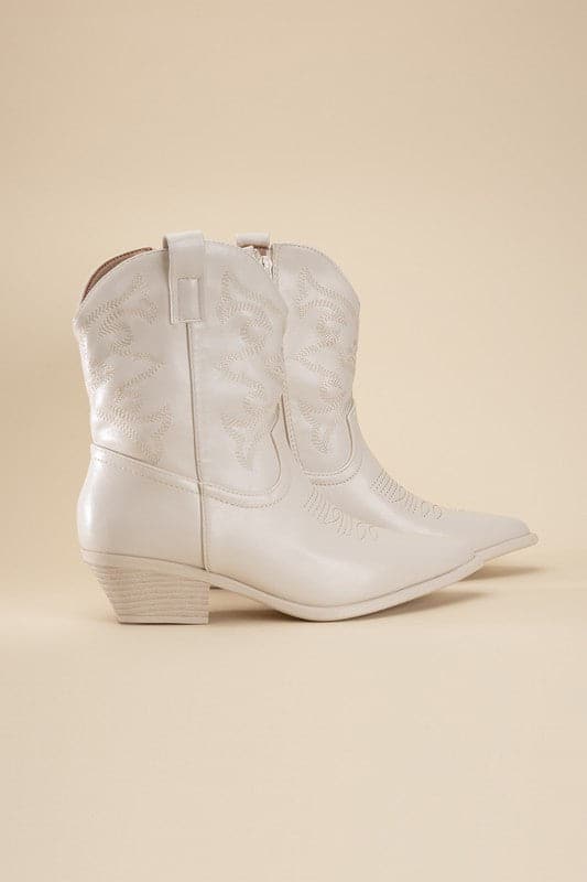 WILLA-1 Western Booties.