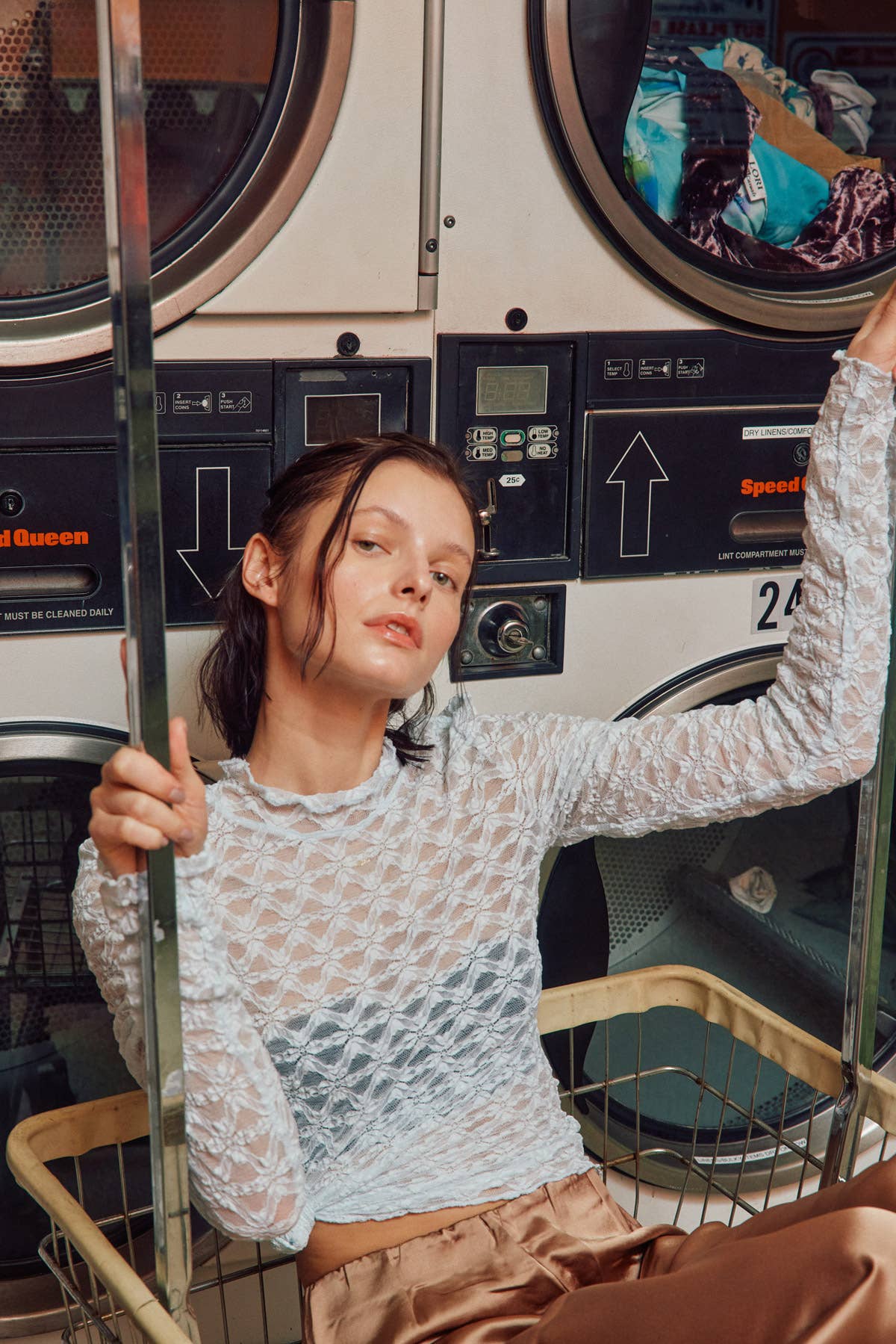 See-through Textured Lace Top Fitkitty Culture Athleisure Wear, Yoga Wear & Women's Clothing