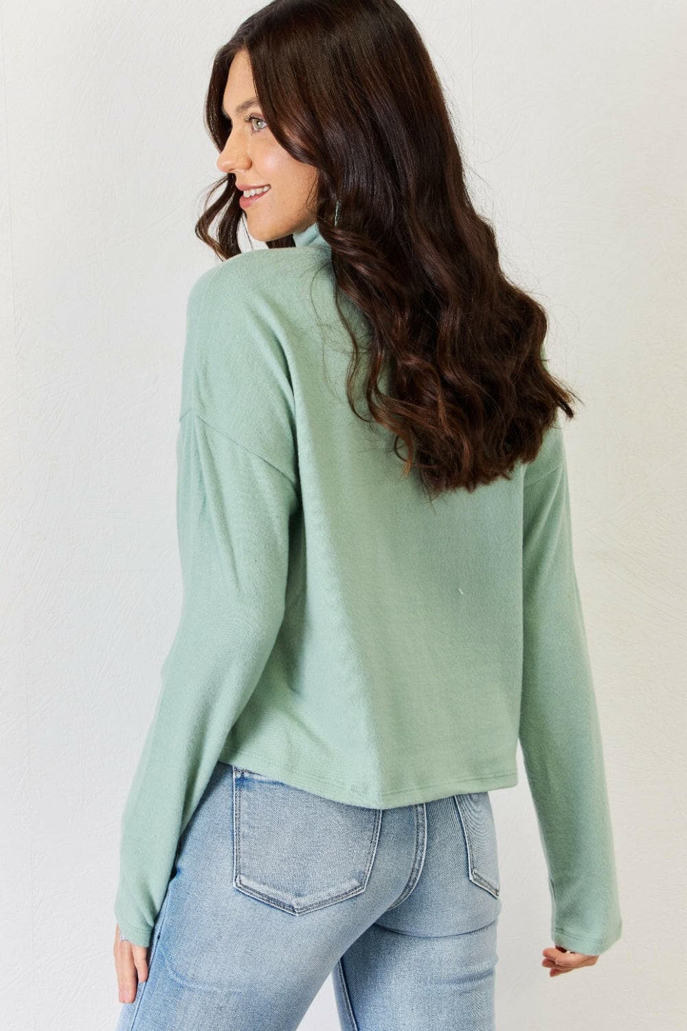 HYFVE Long Sleeve Turtleneck Top.