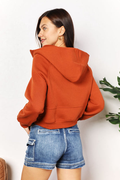 Double Take: Cozy Half-Zip Hoodie