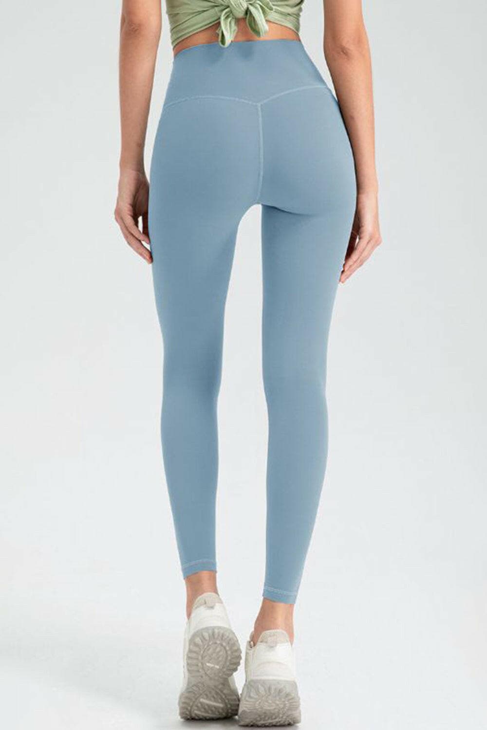 Wide Waistband High Waist Sport Leggings.