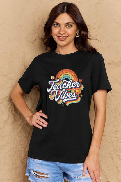 Simply Love Teacher Vibes Tee