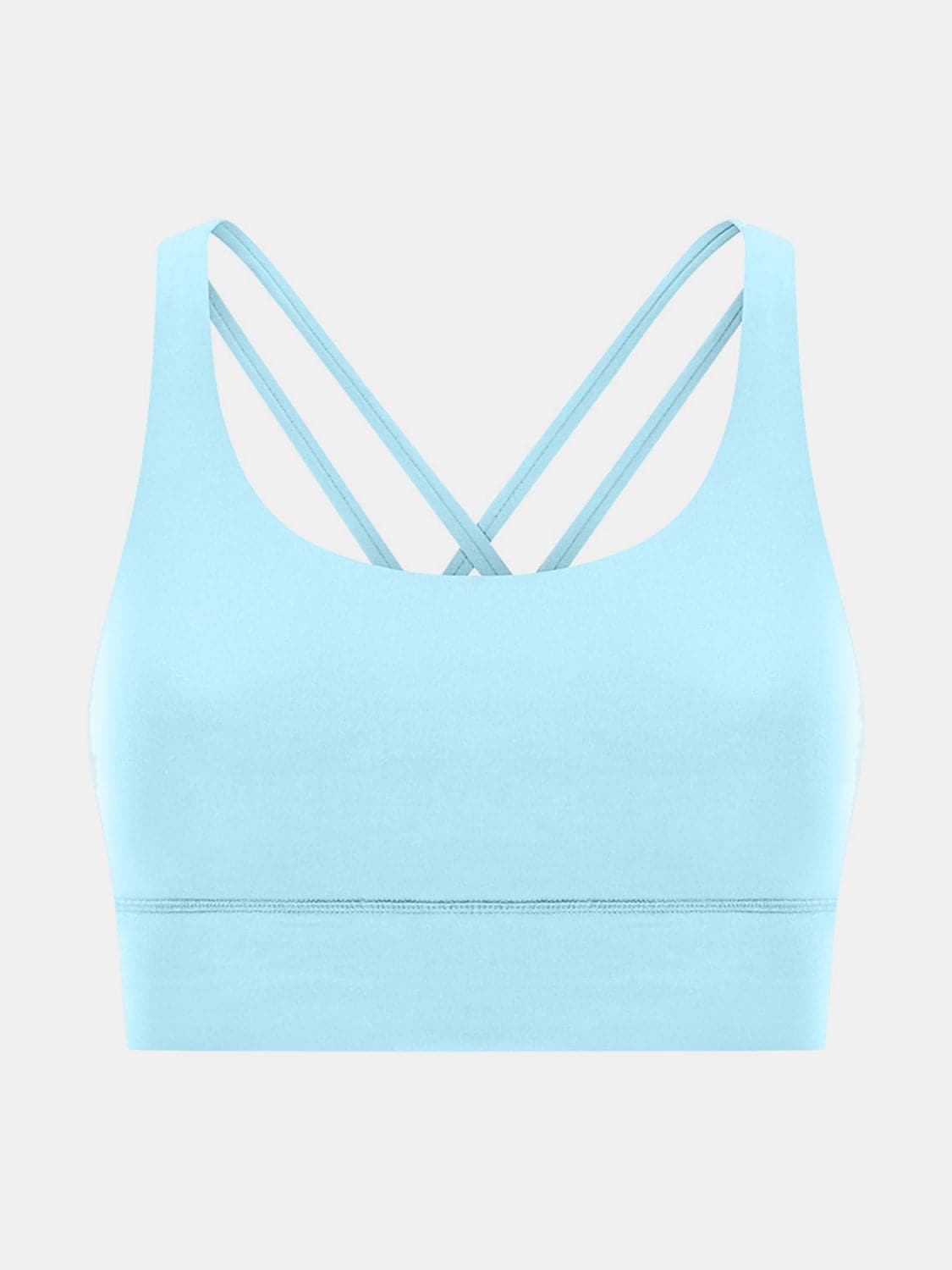 Crisscross Scoop Neck Active Tank.