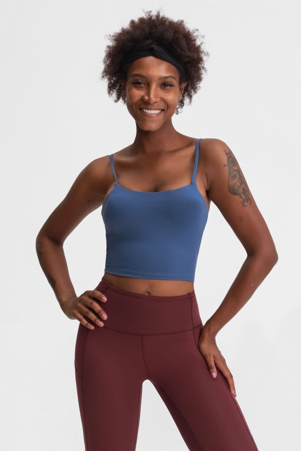 Feel Like Skin Scoop Neck Sports Cami.