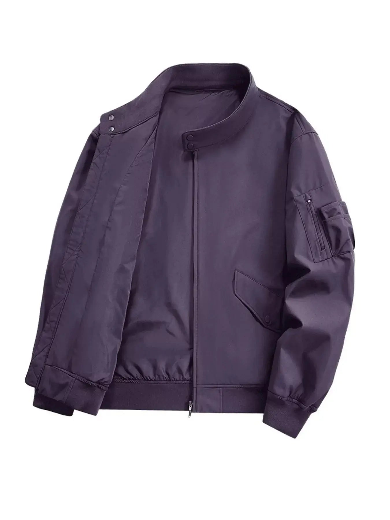 Men's Plus Size Casual Lightweight Zip Up Jacket Simply Love