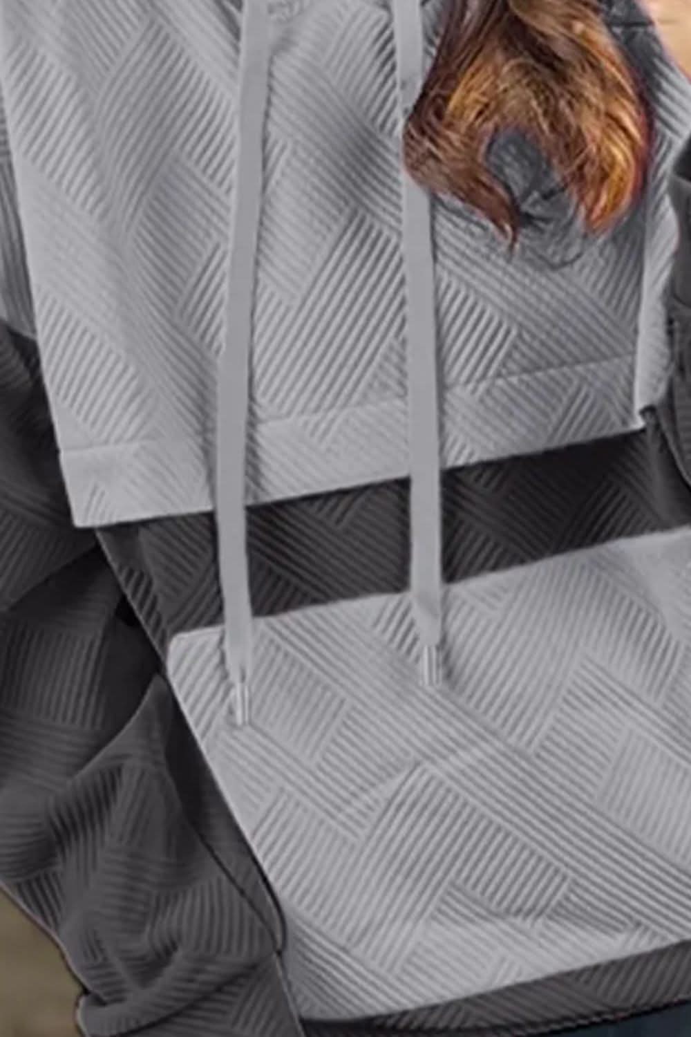 Colorful block design hoodie - Love Salve 