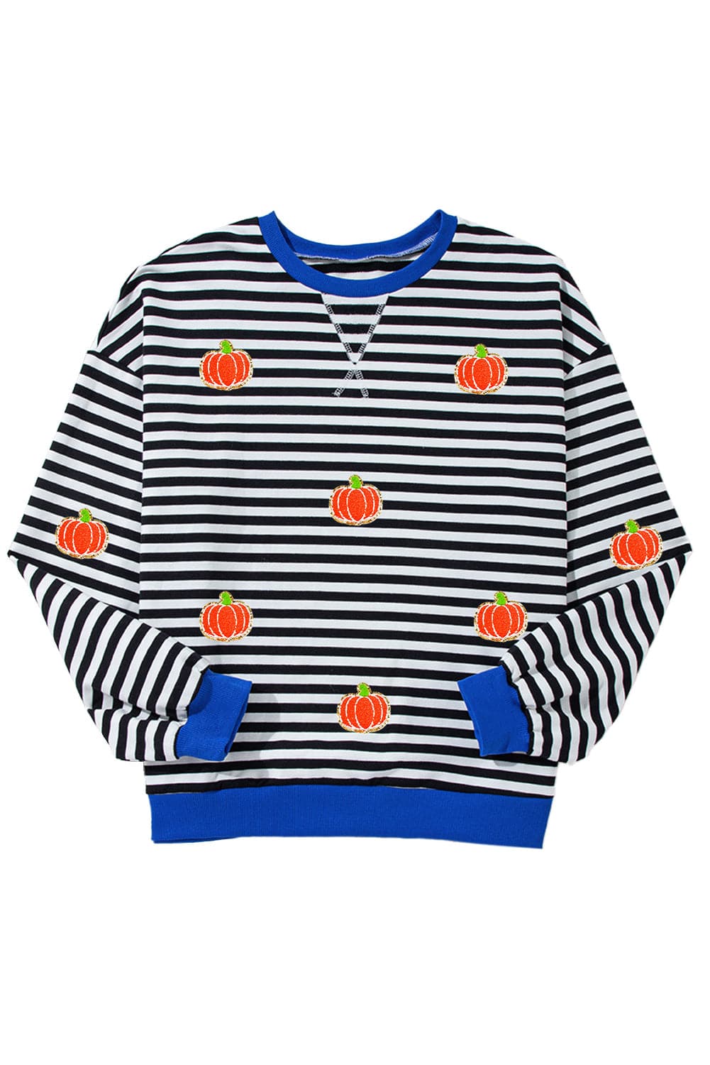 Pumpkin Striped Long Sleeve SweatshirtFeatures: Sequin
Sheer: Opaque
Stretch: Slightly stretchy
Material composition: 95% cotton, 5% elastane
Care instructions: Machine wash cold. Tumble dry low.
ImporteLove Salve Pumpkin Striped Long Sleeve SweatshirtSweatshirts & Hoodies