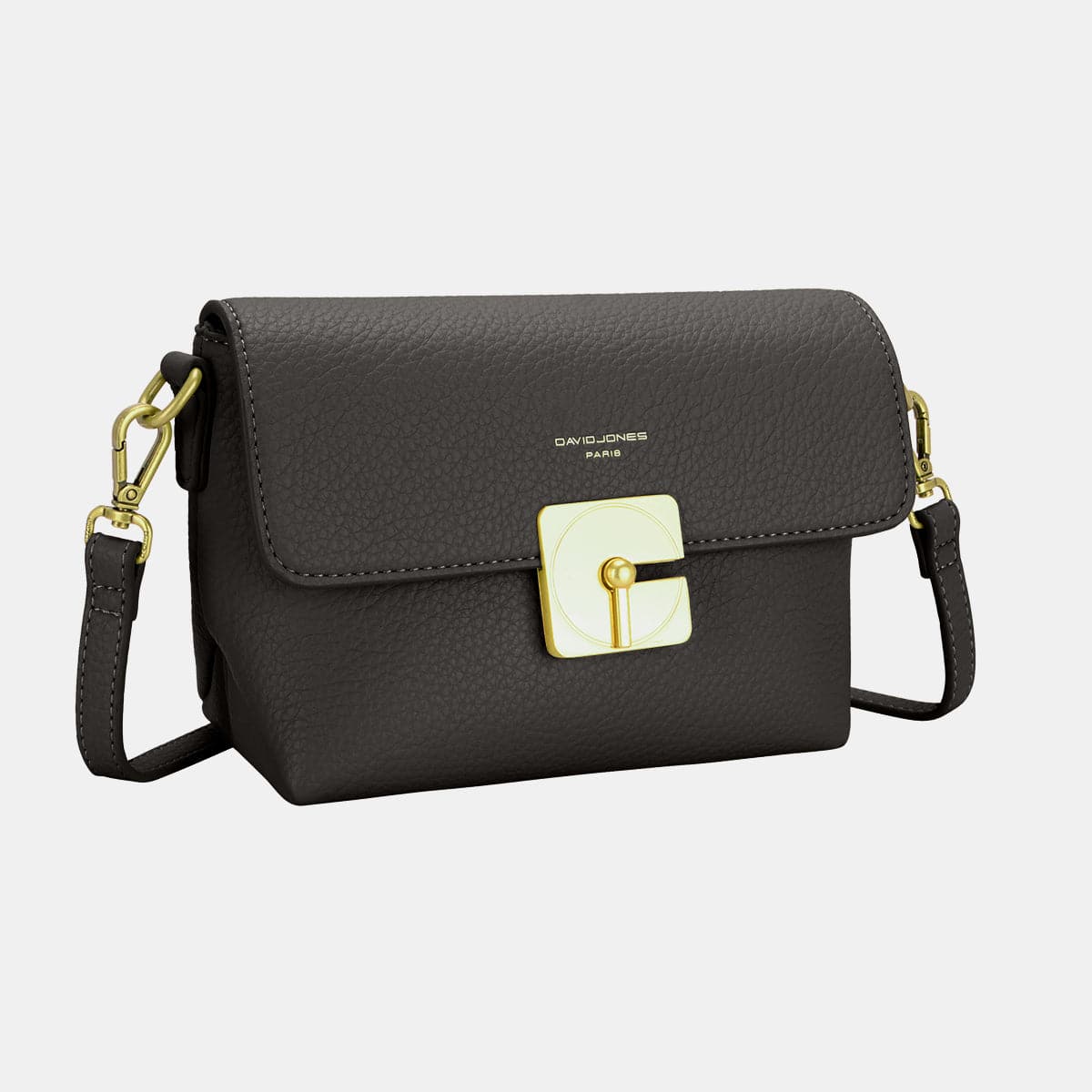 David Jones PU Leather Crossbody Bag.