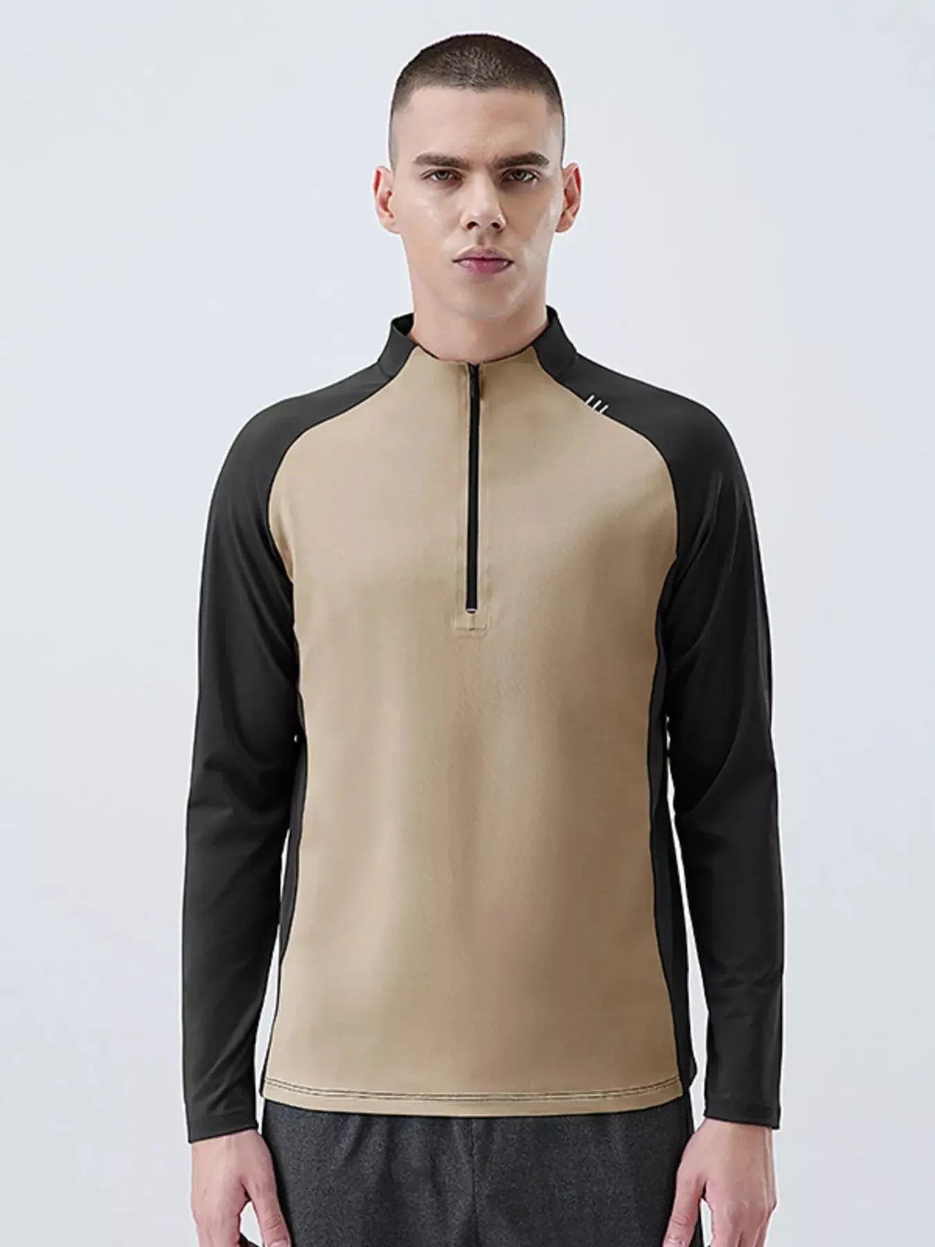 Men's Plus Size Long Sleeve Quick-Dry Active T-Shirt Simply Love