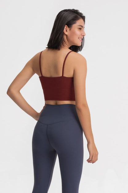 Feel Like Skin Scoop Neck Sports Cami.