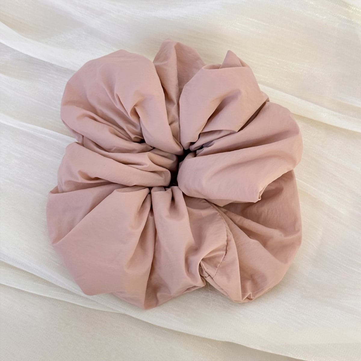 Ruched Elastic Hair Scrunchy.