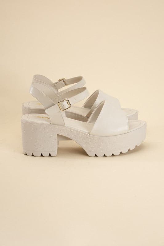 STACIE-S Platform Sandals.