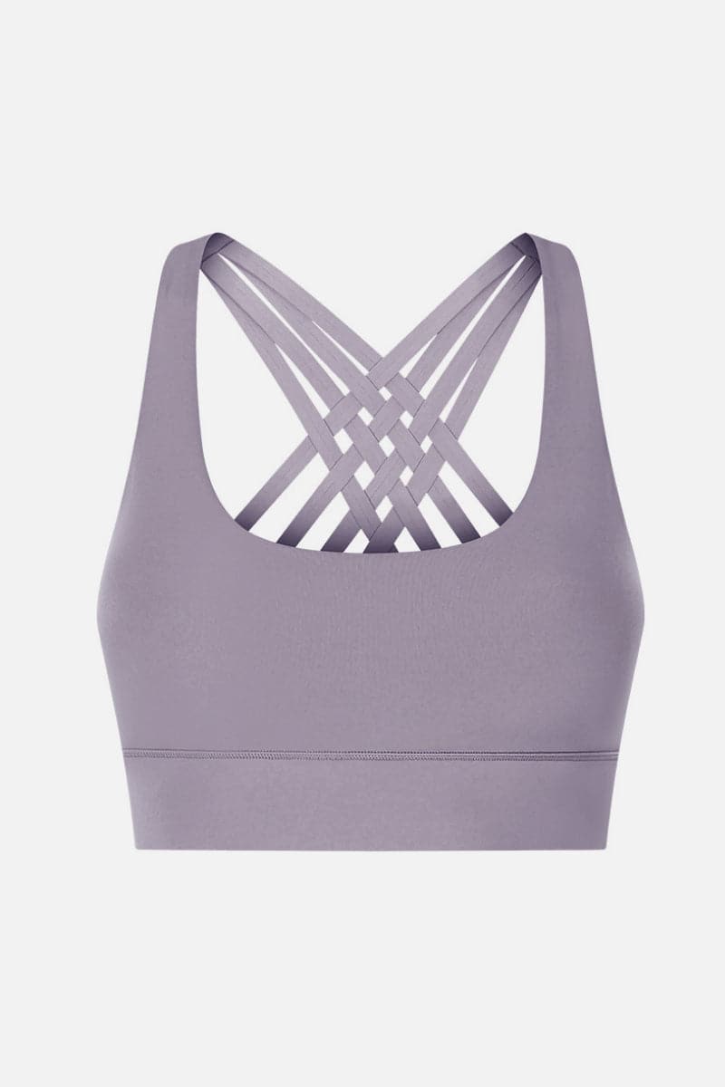 Eight Strap Sports Bra.