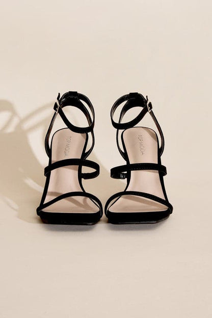 DEVIN-8 Ankle Strap Heels.