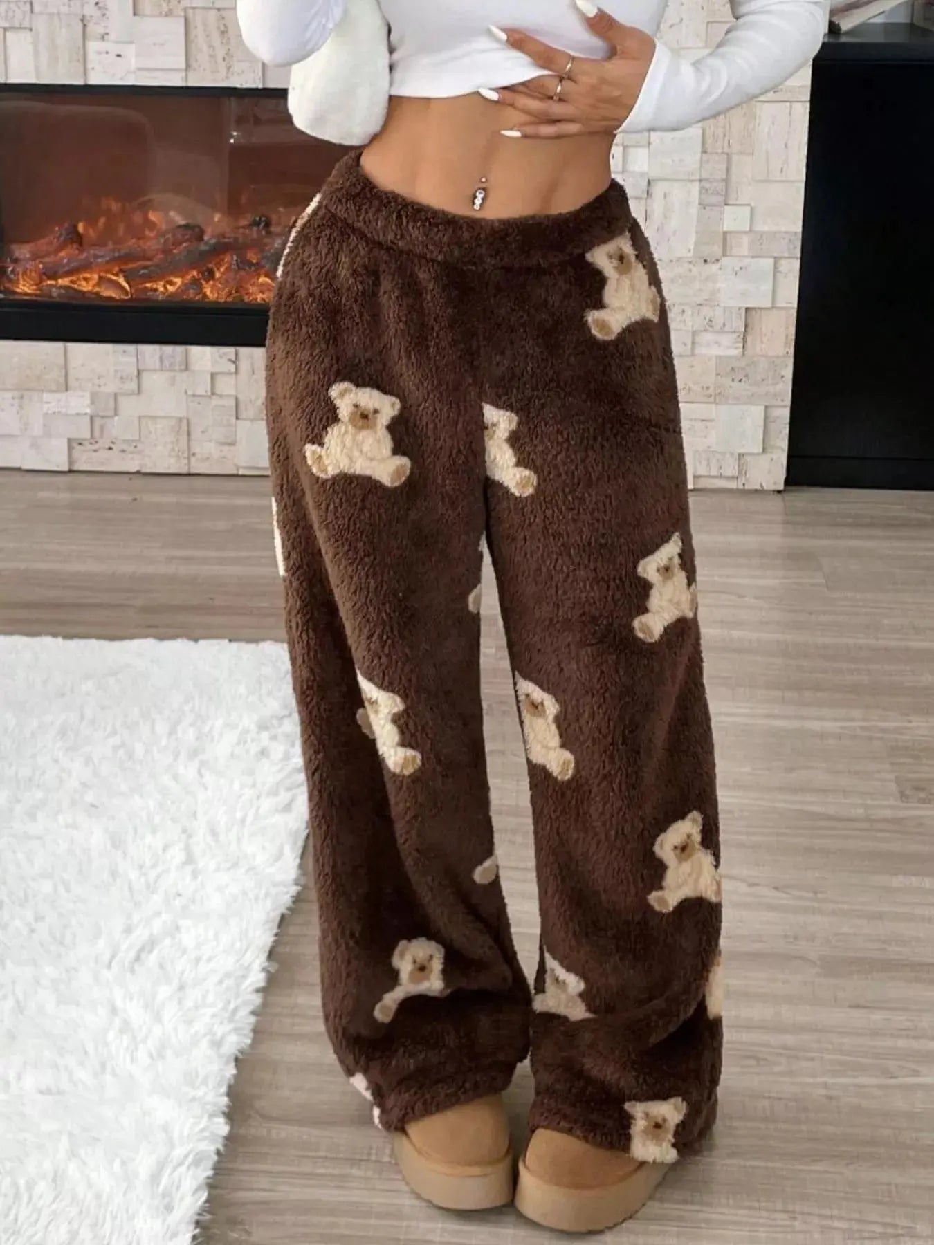 Drawstring Wide Leg Pants Simply Love