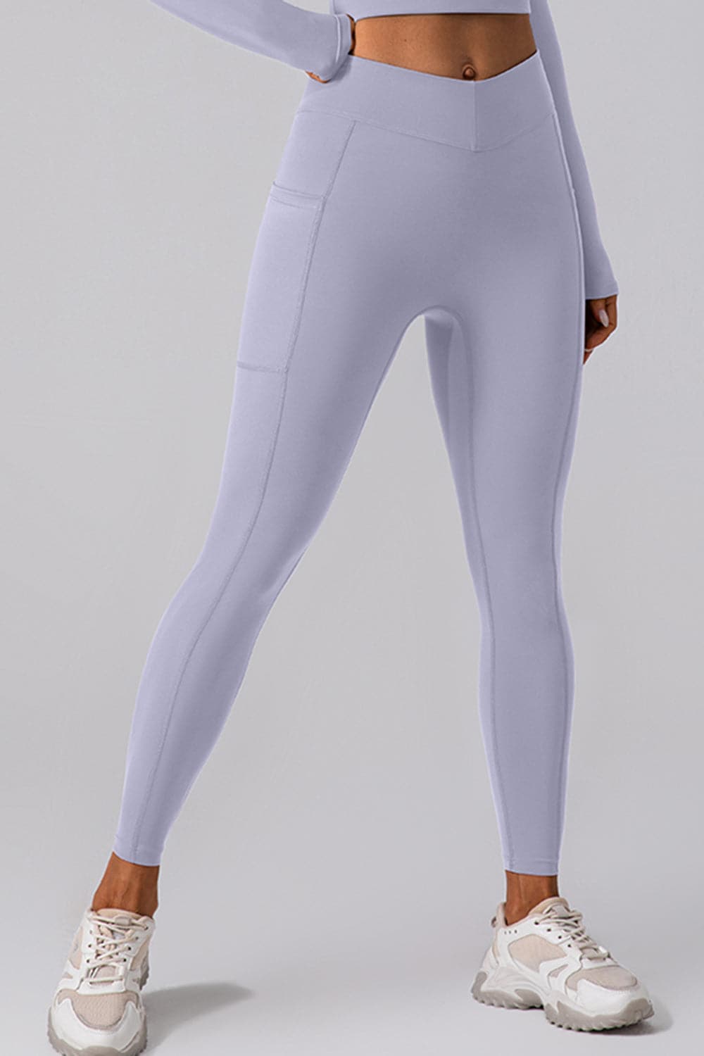 High Waist Active Leggings with Pockets.