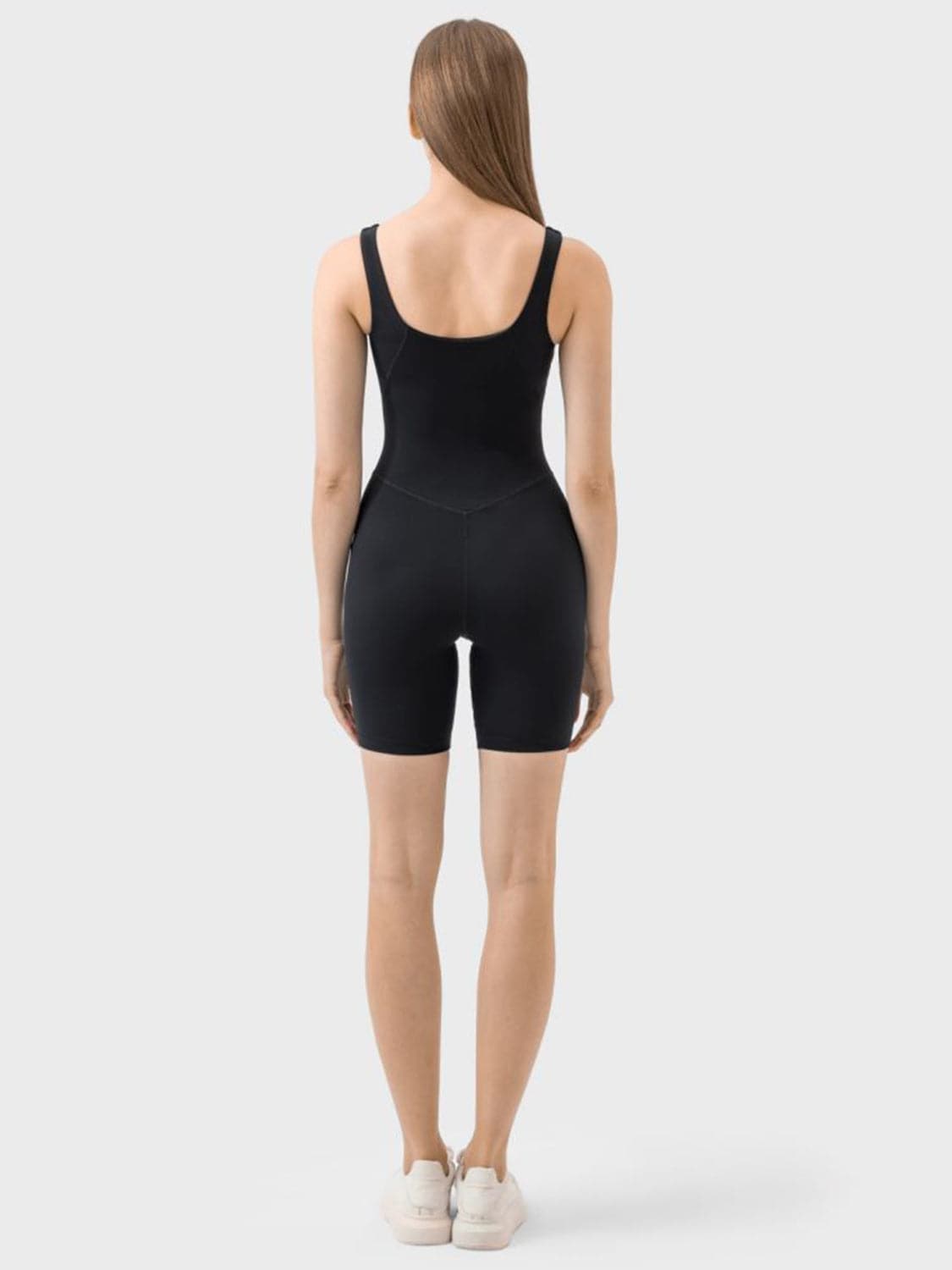 Wide Strap Active Romper.