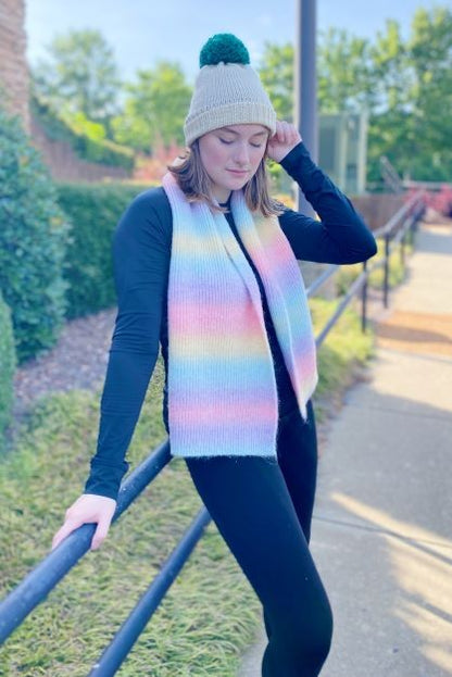 Dreamy Unicorn Cozy Knit Scarf