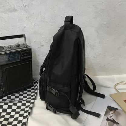 Large oxford cloth backpack