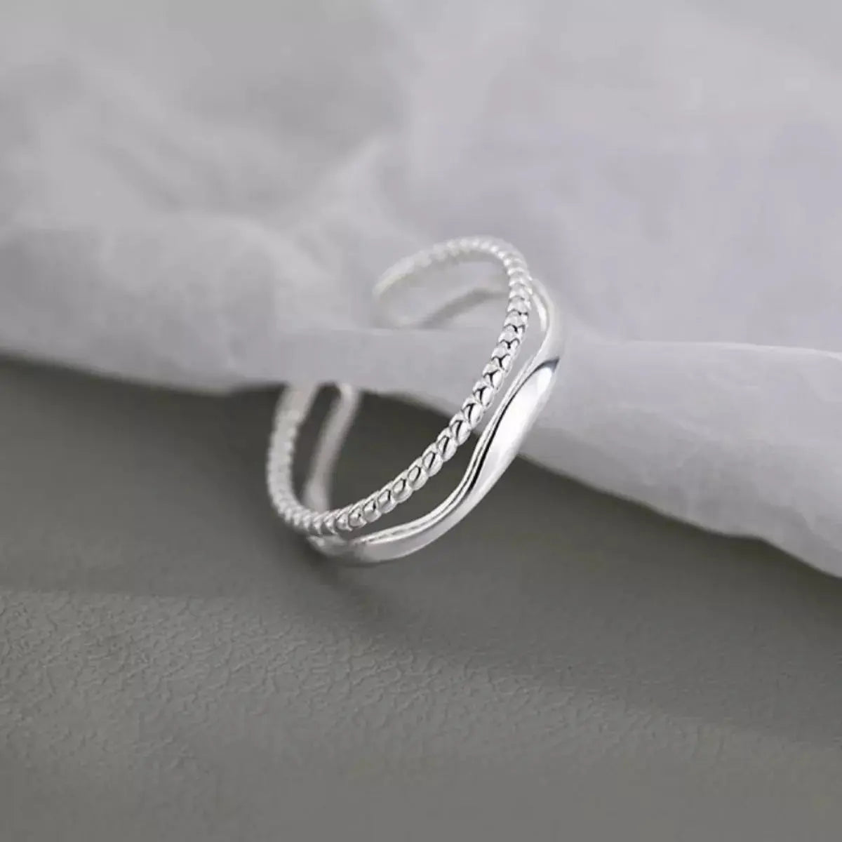 925 Sterling Silver Open Ring Simply Love