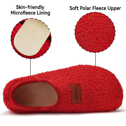 Tanamo House Slippers for Women Men Indoor Barefoot Slippers Socks Furry Slip on House Shoes Cozy Comfy Slippers for Home Bedroom Travel Yoga