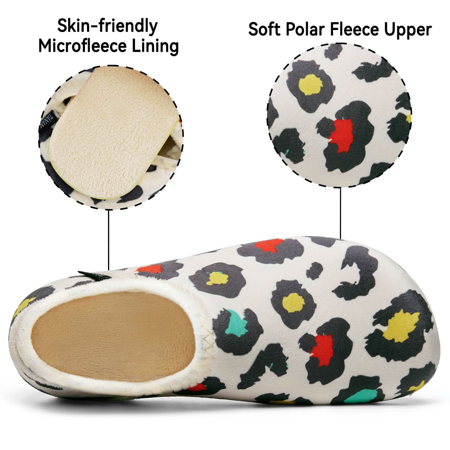 House Slippers for Women Men Indoor Barefoot Slippers Socks Furry Slip on House Shoes Cozy Comfy Slippers for Home Bedroom Travel Yoga - Love Salve 