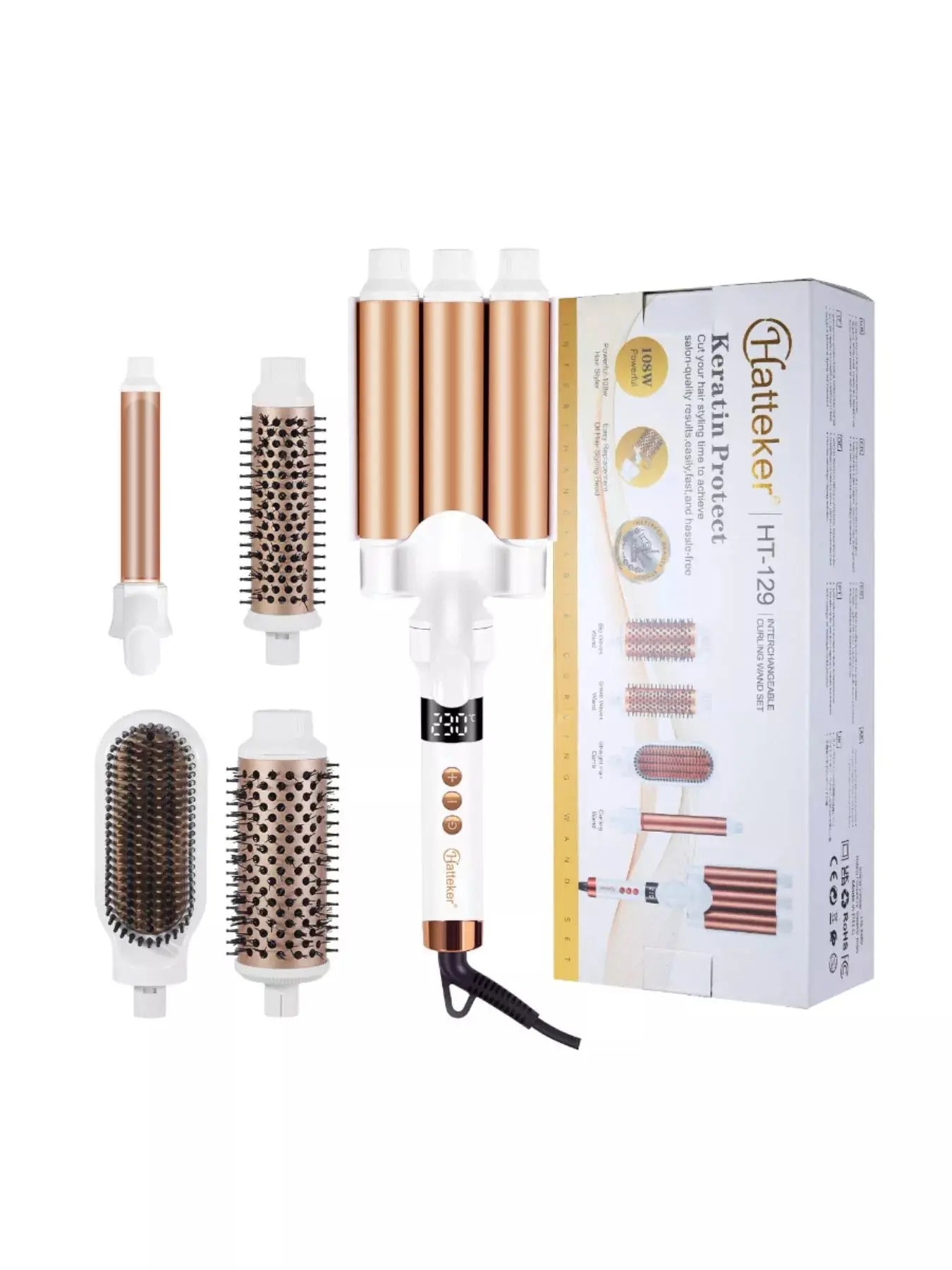 Fast Heating Curling Iron Set Simply Love