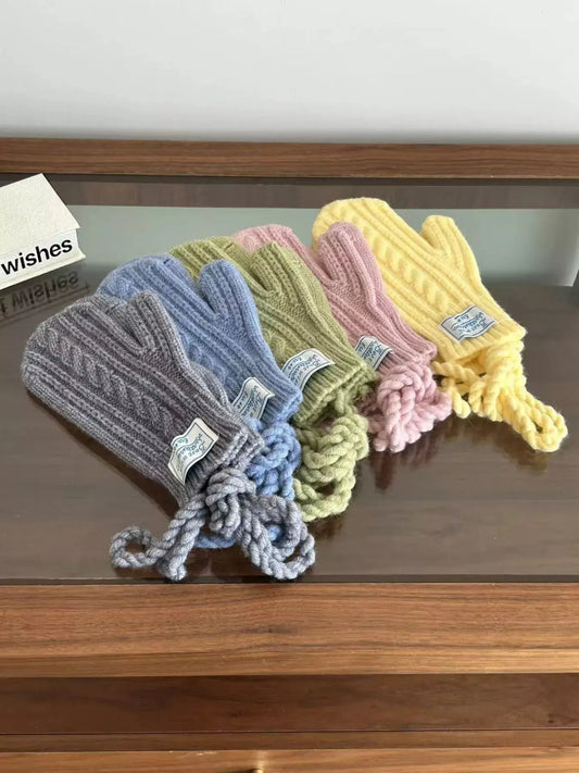 Cable Knit Warm Gloves Simply Love